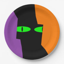 Halloween Spooky Kooky Black Cat Ögon