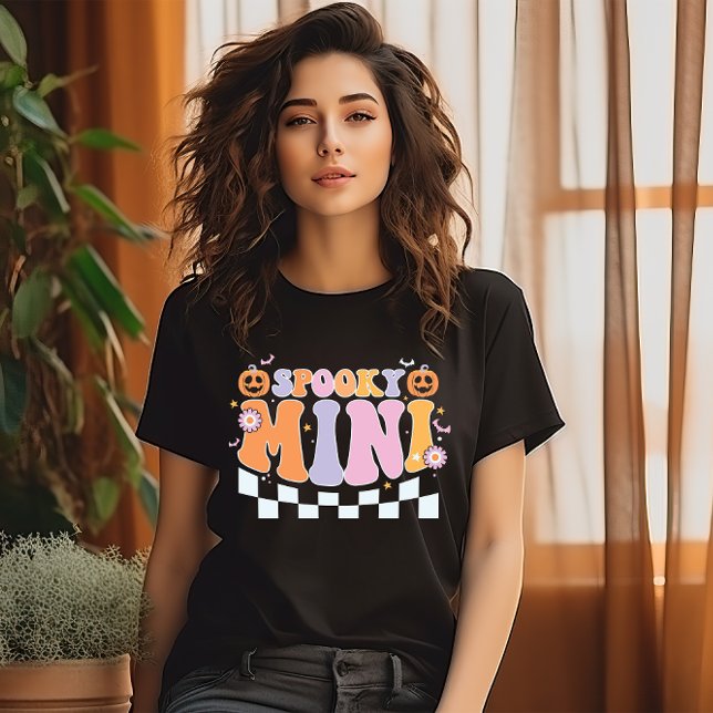 HALLOWEEN SPOOKY MINI FUNNY QUOTE T SHIRT (Skapare uppladdad)