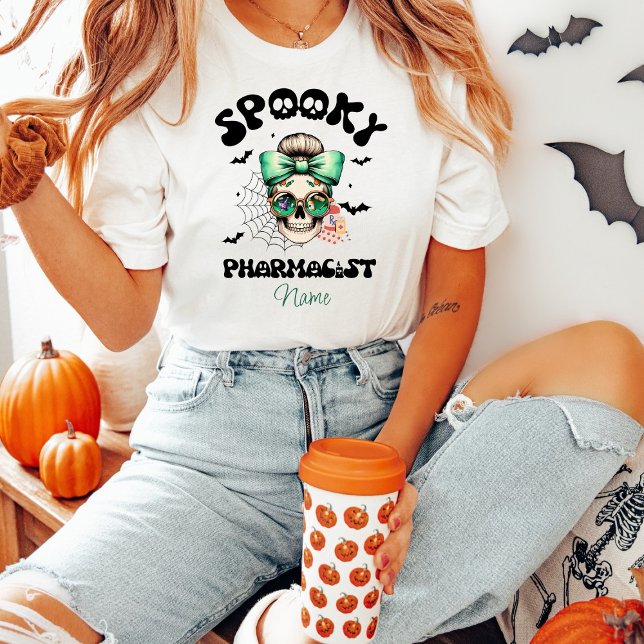 Halloween Spooky Pharmaci T Shirt (Skapare uppladdad)