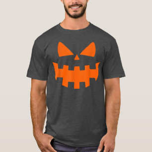 Halloween Spooky Pumpkin Jack o lantern Ansikte Fu T Shirt