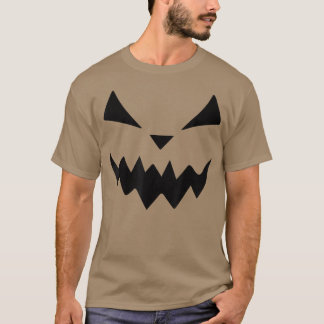 Halloween Spooky Pumpkin Jack o lantern Ansikte Sc T Shirt