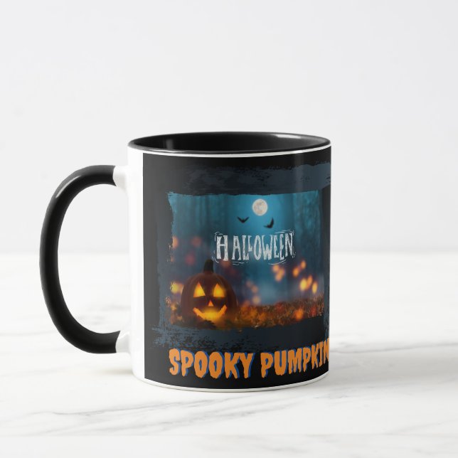 HALLOWEEN SPOOKY PUMPKIN MUGG (Vänster)
