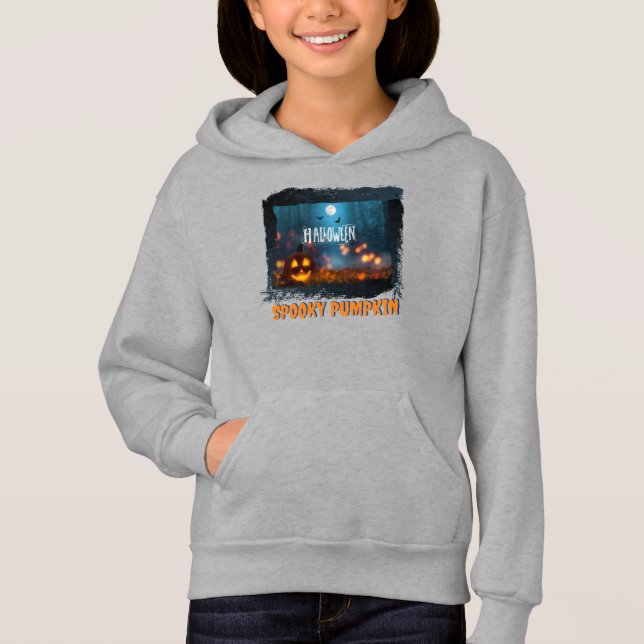 HALLOWEEN SPOOKY PUMPKIN T SHIRT (Framsida)