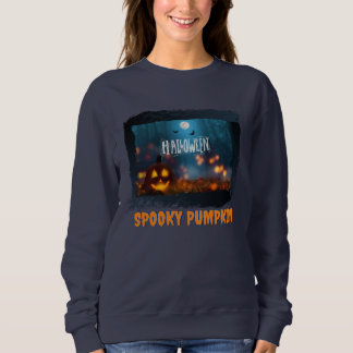 HALLOWEEN SPOOKY PUMPKIN T SHIRT