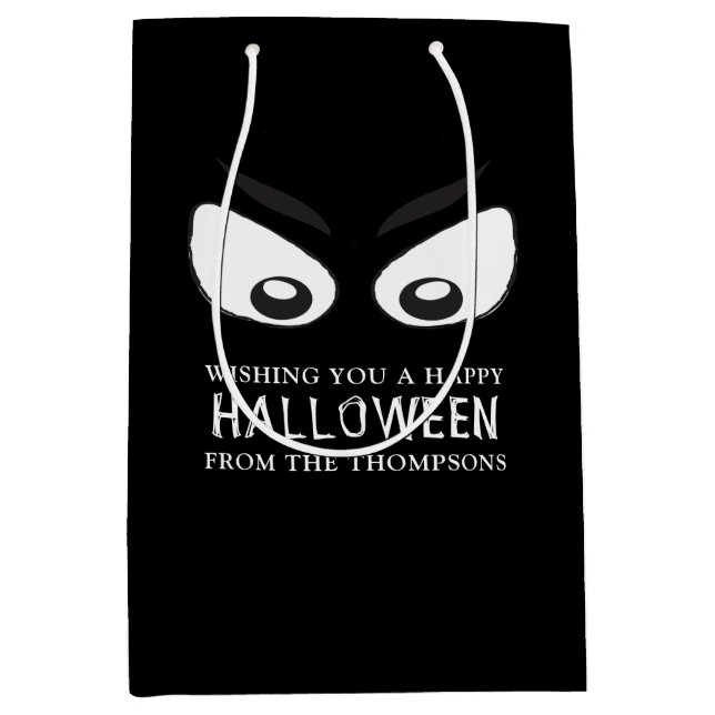 Halloween Spooky Scary Ghost Öga Whimsical (Framsidan)