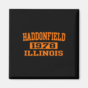 Halloween Spooky Scary Haddonfield Illinois Hallow Magnet