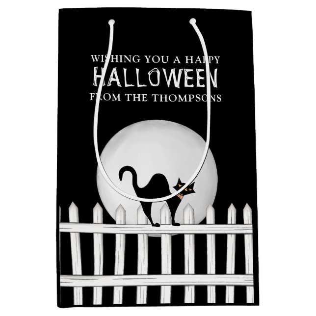Halloween Spooky Scary Spooky Black Cat Cute Cute (Framsidan)