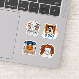Halloween spooky scary sticker collection klistermärken