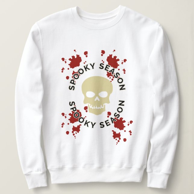 Halloween Spooky Season 1 T Shirt (Design framsida)
