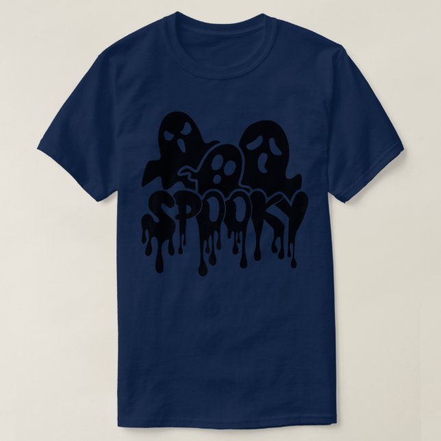 Halloween Spooky Season Halloween Vibes Halloween  T Shirt (Design framsida)