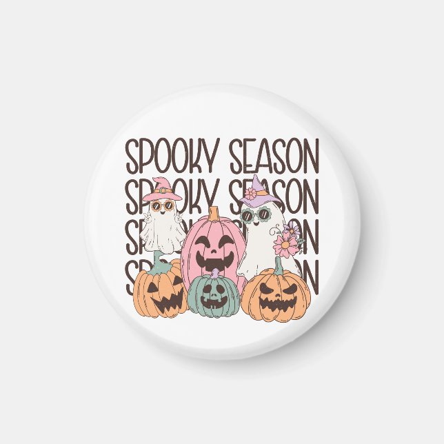 Halloween Spooky Season Magnet (Framsidan)