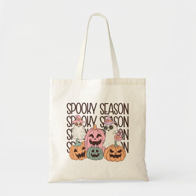Halloween Spooky Season Tygkasse (Framsidan)