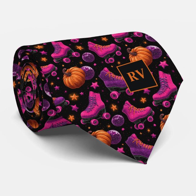 Halloween Spooky Skate Night Monogrammed Slips (Rullad)