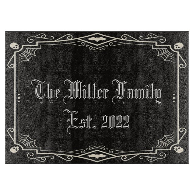 Halloween Spooky Skeletons Fladdermöss Spindelnät  (Framsidan)