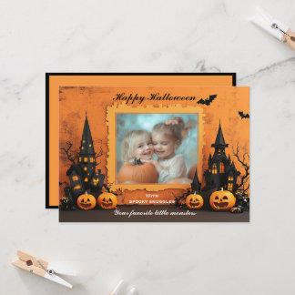 Halloween Spooky Snap-O-Lantern Kort