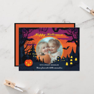 Halloween Spooky Snuggle Castle Kort