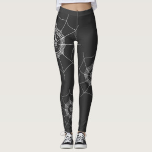 Halloween Spooky Spindelnät Scary Whimsical Leggings