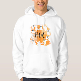 Halloween-spooky spöket party hoodie