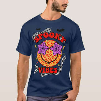 Halloween Spooky Vibes Coola Retro 70s Premium T Shirt