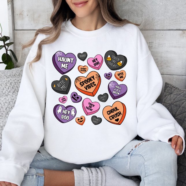 Halloween Spooky Vibes Cute Ghost Pumpkin T Shirt (Skapare uppladdad)