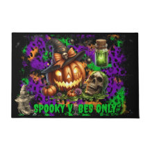Halloween Spooky Vibes Endast door Mat