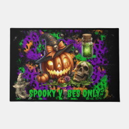 Halloween Spooky Vibes Endast door Mat