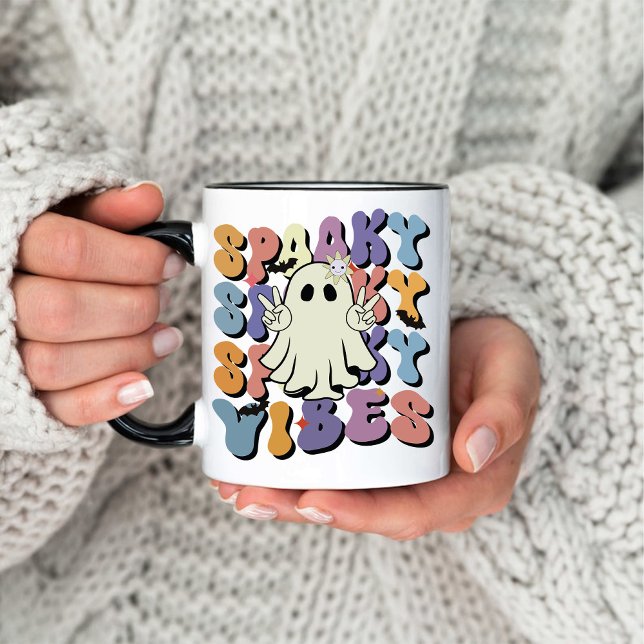 Halloween Spooky Western Ghostie Coffee Mugg (Halloween Spooky Western Ghostie Coffee Mug)