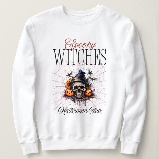 Halloween Spooky Witches T Shirt (Design framsida)