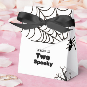 Halloween Sppoky en första Födelsedagsfest Presentaskar
