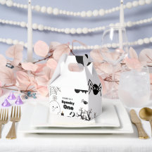 Halloween Sppoky en första Födelsedagsfest