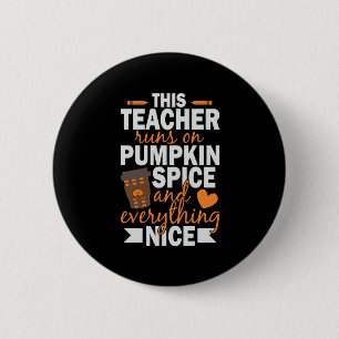 Halloween Springa på Pumpkin Spice Knapp