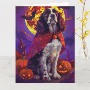 Halloween Springer Spain Vampire Pumpkins Scary Kort
