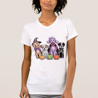 Halloween Squad Dog T Shirt