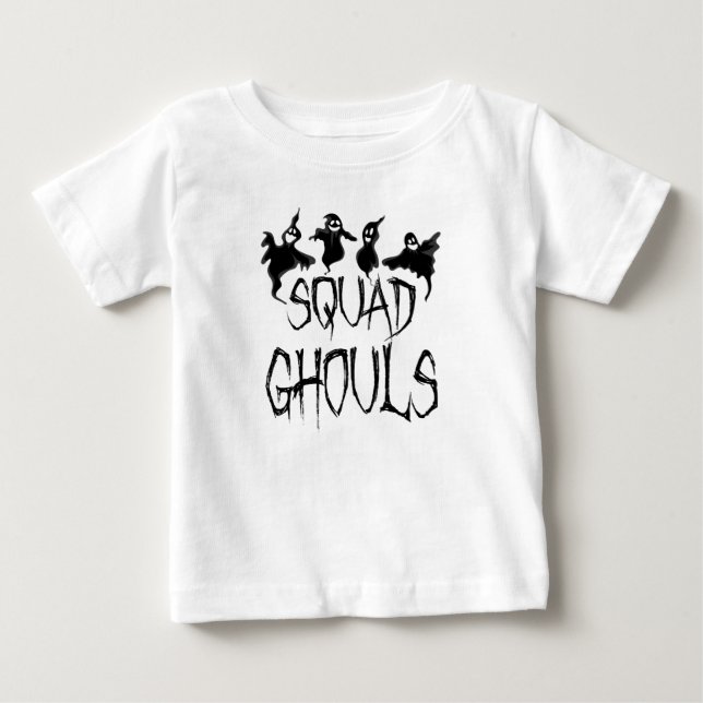 Halloween Squad Ghouls T Shirt (Framsida)