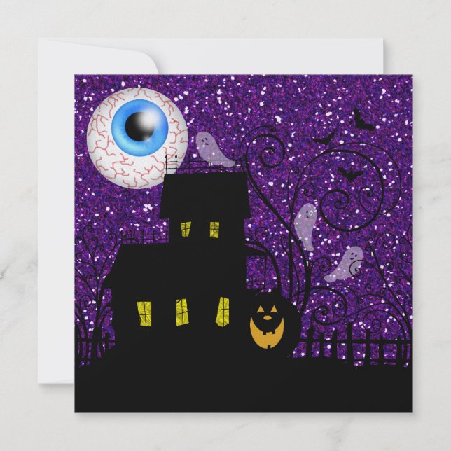 Halloween - SRF Inbjudningar (Framsida)