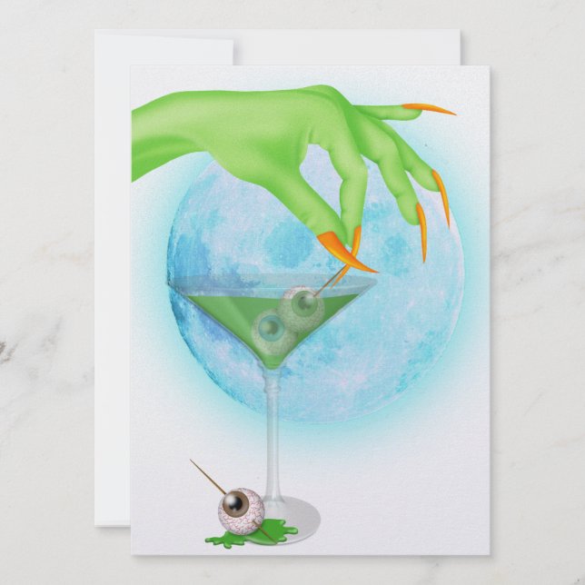 Halloween - SRF Inbjudningar (Framsida)