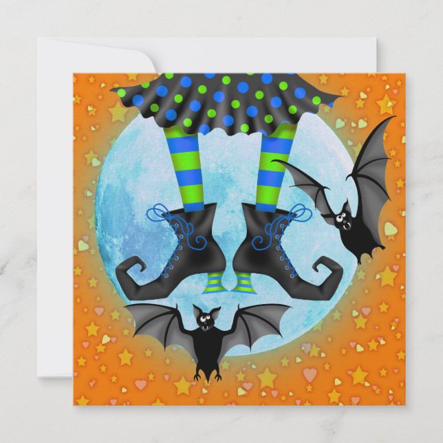 Halloween - SRF Inbjudningar (Framsida)