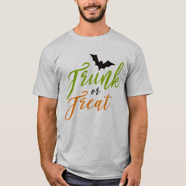 Halloween stam eller festordt-skjorta t shirt (Framsida)