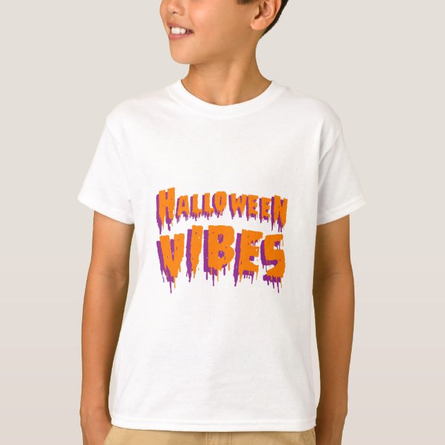 Halloween-stämning T Shirt (Framsida)