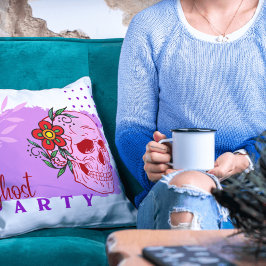 Halloween Stamp Collection "Ghost party" on a Kudde