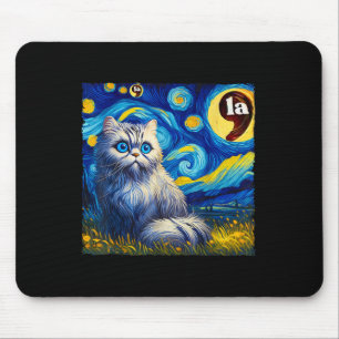Halloween Starry Night Black Cat Comma La Kamala H Musmatta