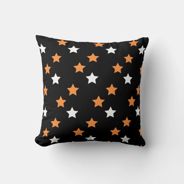 Halloween Stars Kudde (Framsida)