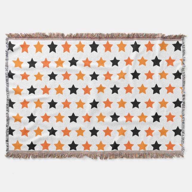 Halloween Stars Throw Blanket Filt (Framsidan)