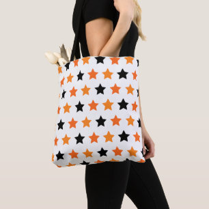 Halloween Stars Tote Bag Tygkasse