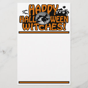 Halloween stationär, anpassade brevpapper