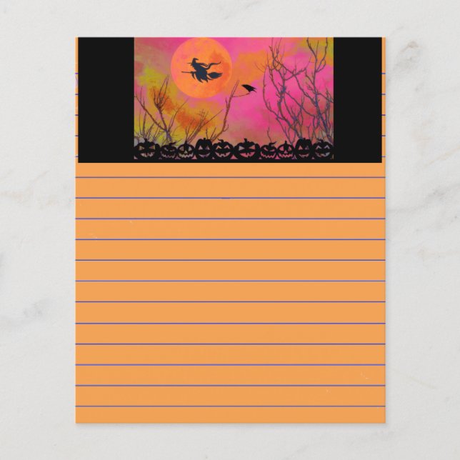 Halloween Stationery (Framsida)