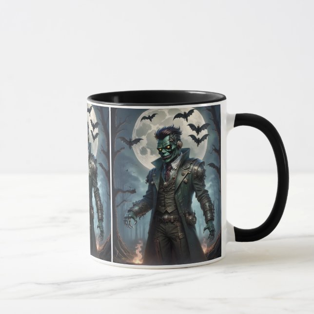 Halloween Steampunk Frankensteins monster Mugg (Höger)
