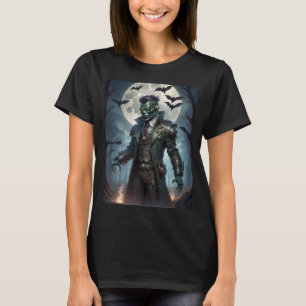 Halloween Steampunk Frankensteins monster T Shirt