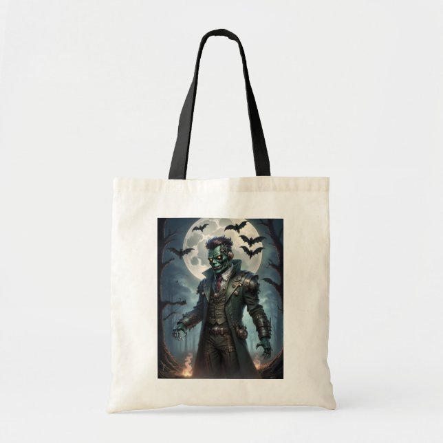 Halloween Steampunk Frankensteins monster Tygkasse (Framsidan)