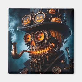 Halloween Steampunk Gotisk Jack-O-Lyktlampa Magnet